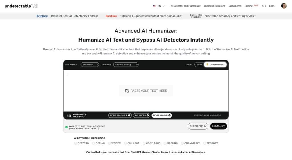 Humanize Your Content Using Undetectable.AI