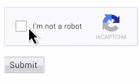 I'm not a robot CAPTCHA