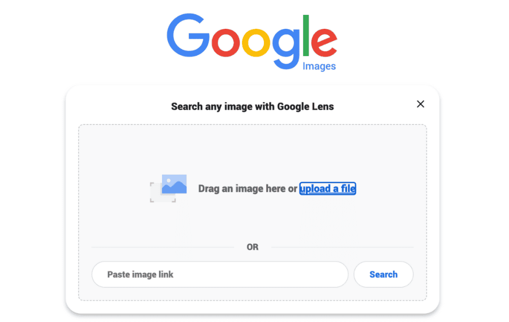 Google Images search engine
