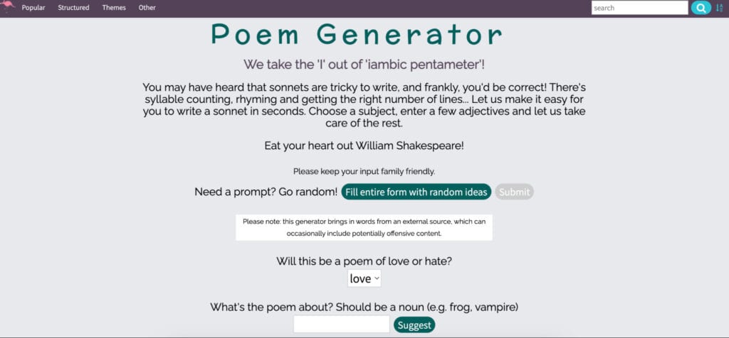 Best AI Poem Generator: Top 6 Tools You Need to Try in 2025 Best AI Poem Generator