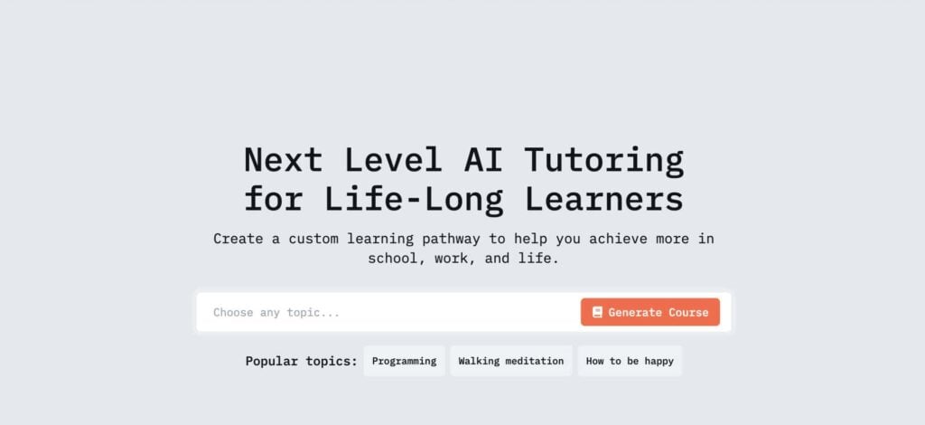 7 Die besten AI-Tools für Studenten: Schreiben, Studieren und mehr 8 TutorAI homepage