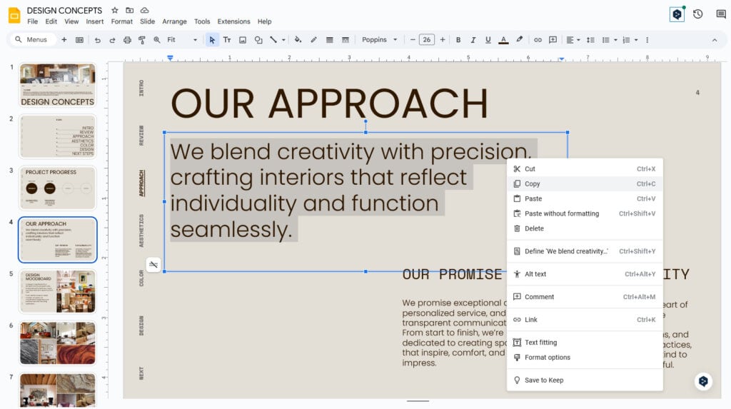 Come controllare il conteggio delle parole su Google Slides in 3 semplici passaggi Conteggio delle parole su Google Slides