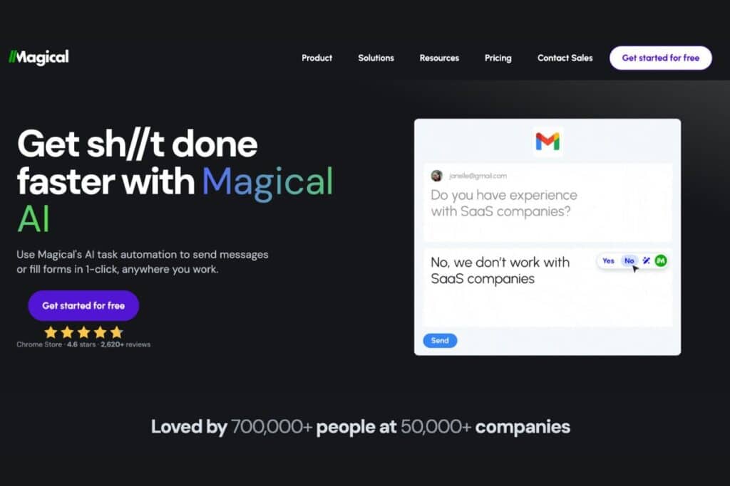 Magical AI Chrome Extension Review: Automate Your Repetitive Tasks magical ai