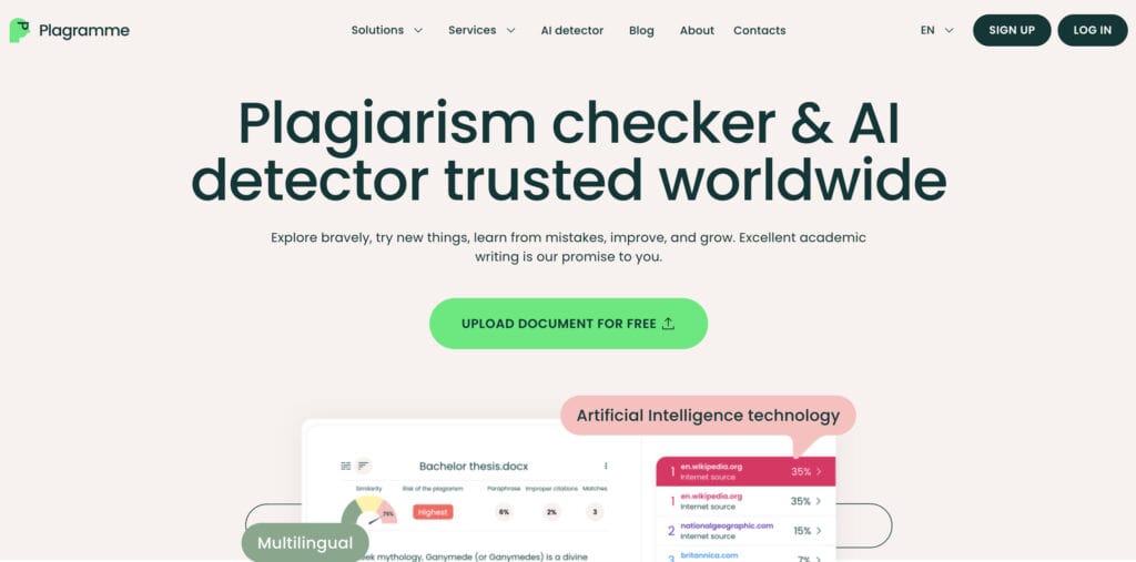 Plagramme Plagiarism Checker Review: Is It Worth It? Plagramme