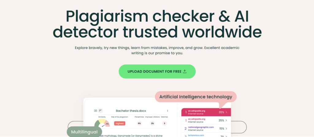 Plagramme homepage