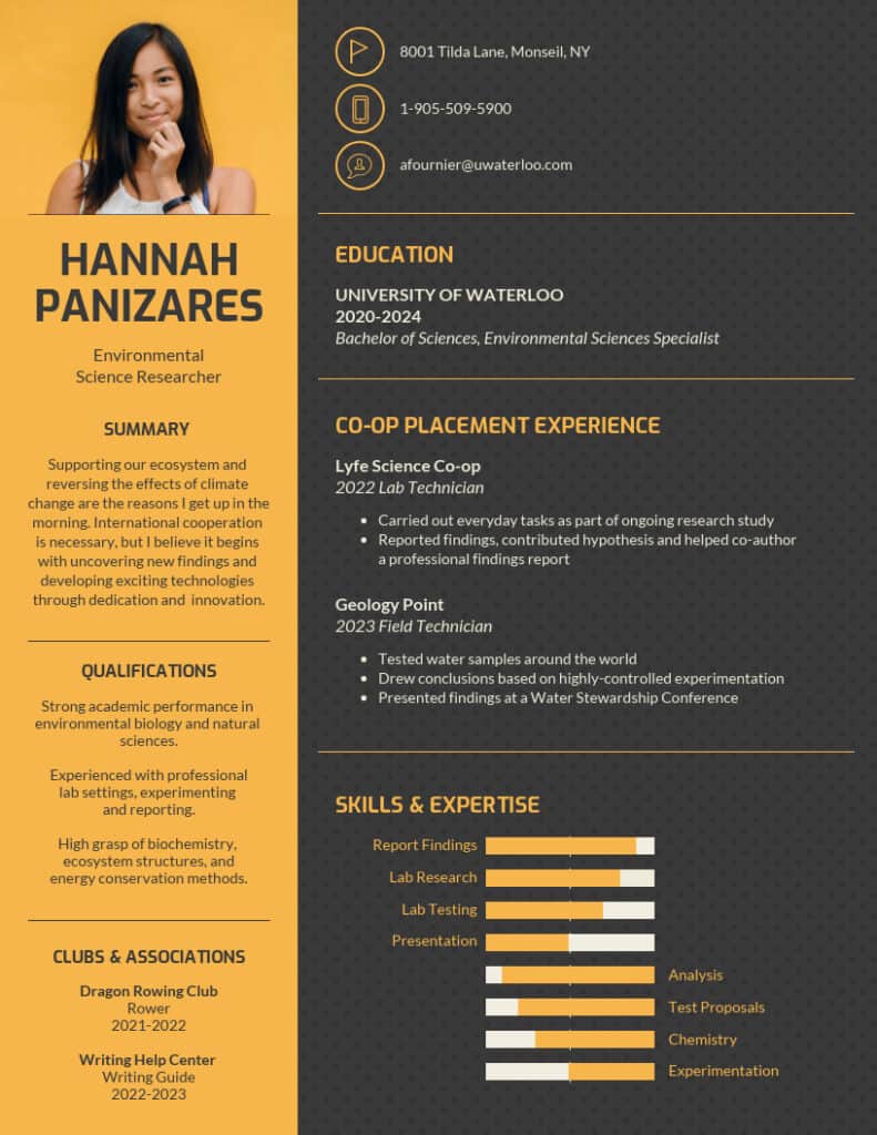 High School Resume Example & Template for Your First Job resume