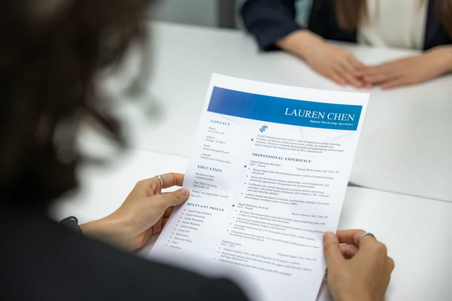 A lista definitiva de palavras-chave para currículos (com exemplos)