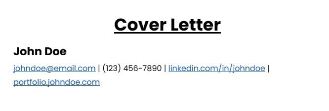 What Should a Cover Letter Include? Full Guide cover letter