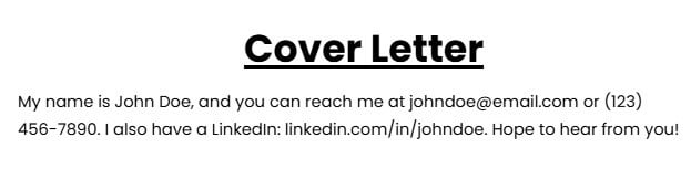 What Should a Cover Letter Include? Full Guide cover letter