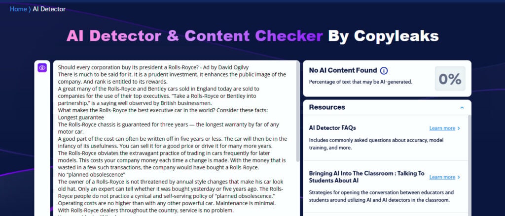 Copyleaks Review: Is It Accurate for AI Detection? 5 Copyleaks platform dashboard showing plagiarism detection tools and user interface