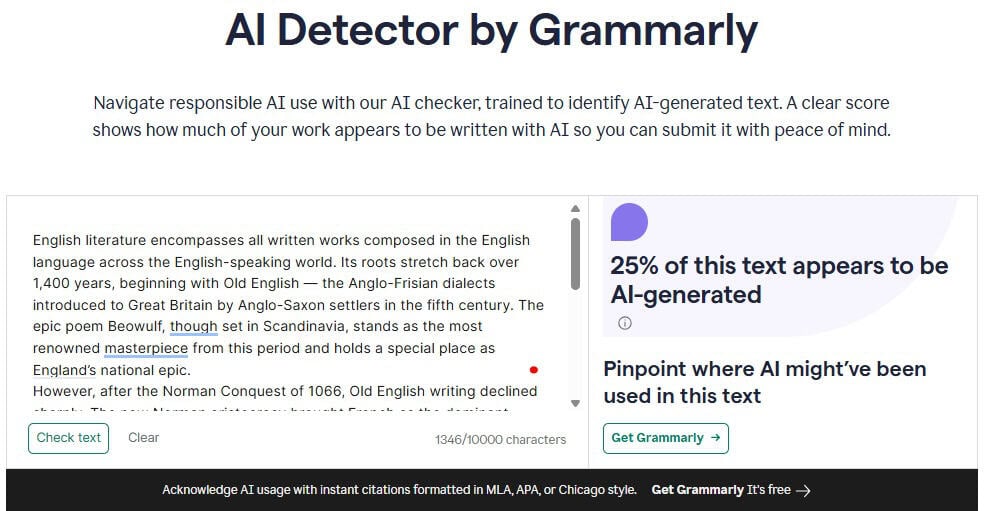 Grammarly AI Checker Review: Is It Accurate? grammarly ai checker