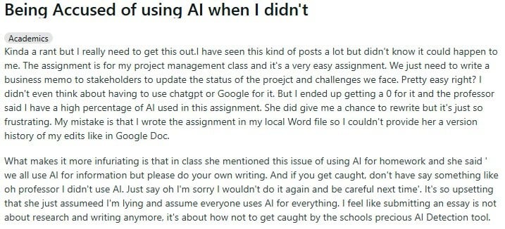 Studente accusato ingiustamente da rilevatori di intelligenza artificiale Rilevatori di intelligenza artificiale