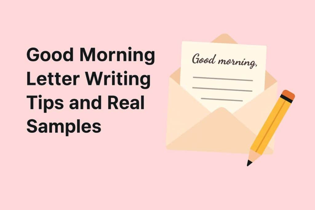Consejos para escribir una carta de buenos días y ejemplos reales carta de buenos días