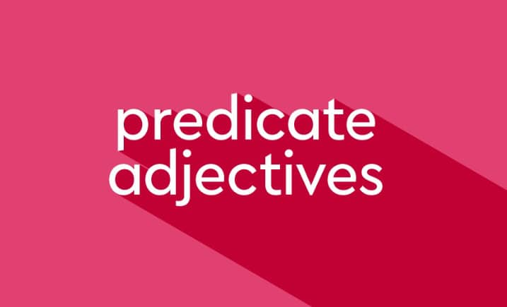 Predicate Adjective: Meaning, Rules, and Examples predicate adjective