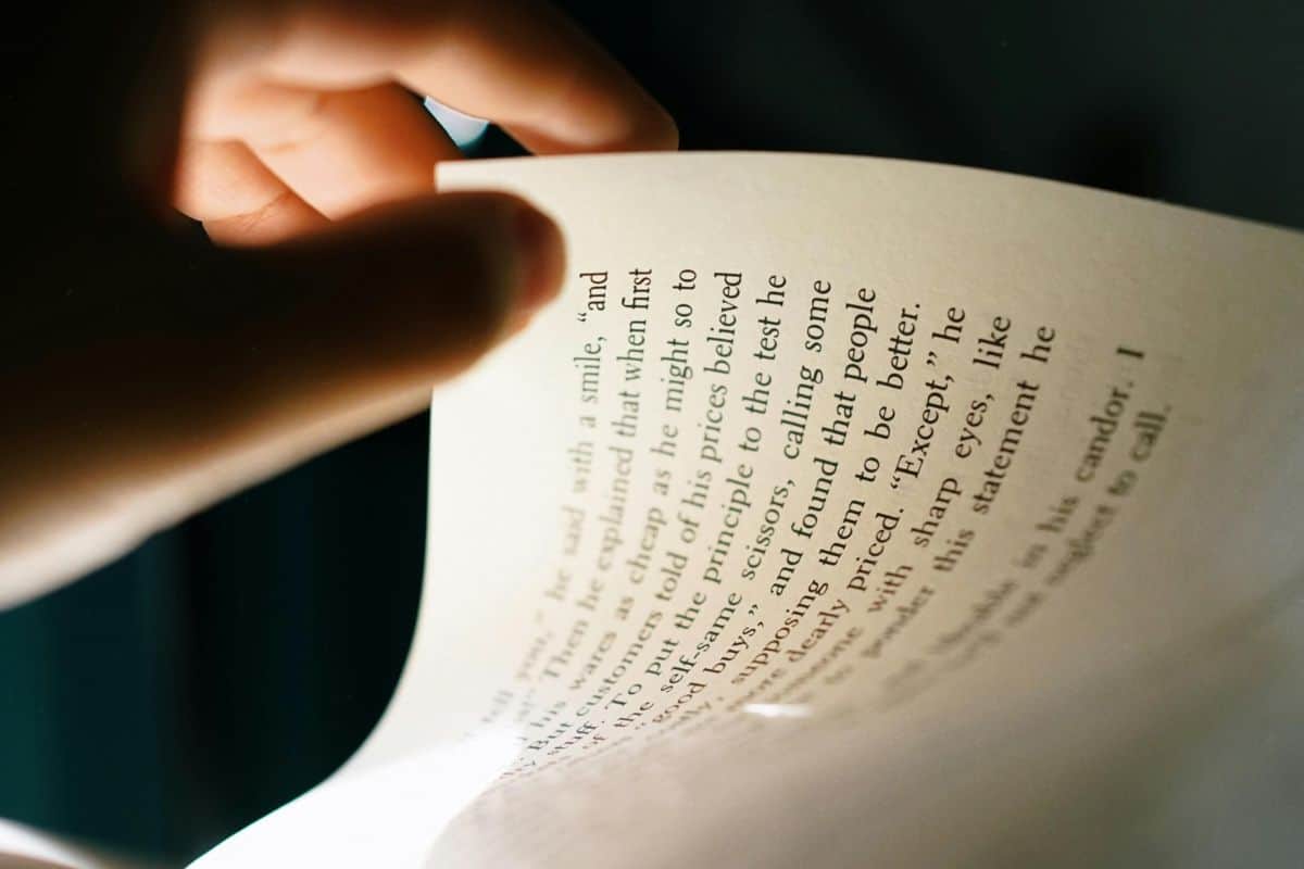 Scorrimento della carta alla pagina successiva