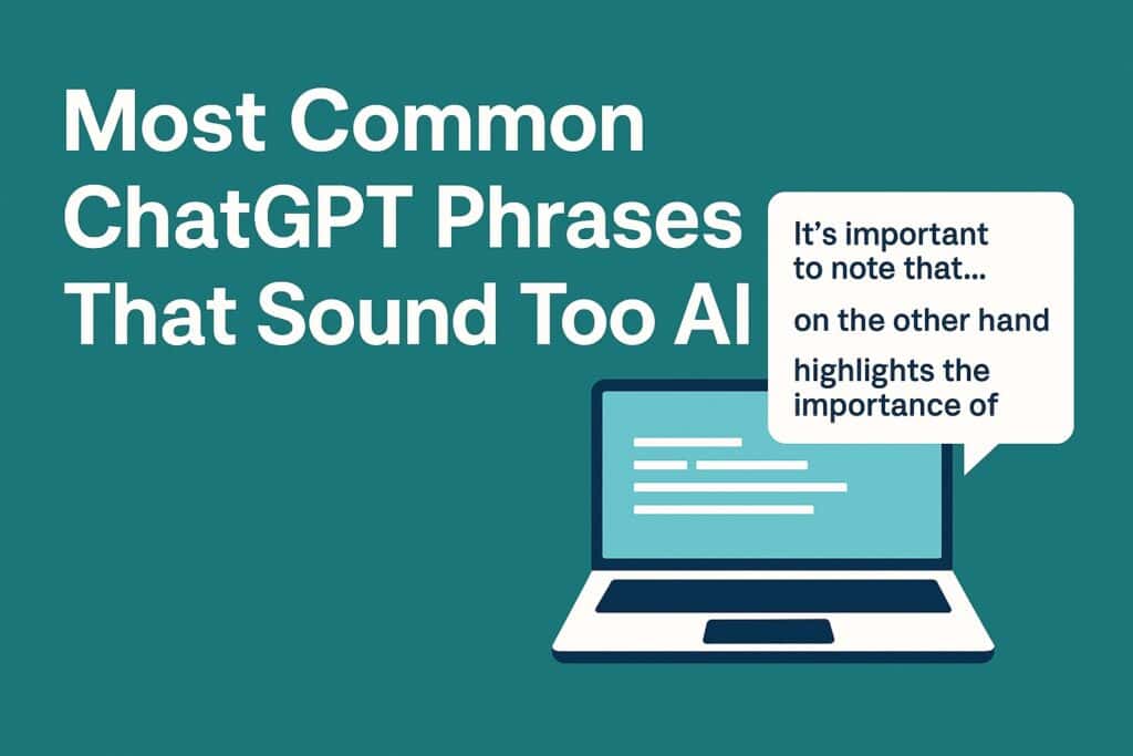 Most Common ChatGPT Phrases That Sound Too AI gpt phrases