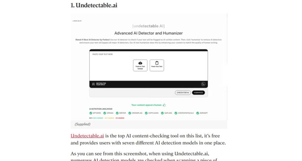 Undetectable AI Reviews: Is It Legit? undetectable ai reviews