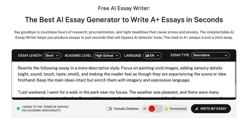 AI Essay Rewriter Guide : Améliorez instantanément votre écriture Guide de réécriture d'essais AI