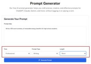 Come migliorare i risultati utilizzando il generatore di prompt AI Guida 6 Come migliorare i risultati utilizzando la guida al generatore di prompt di IA