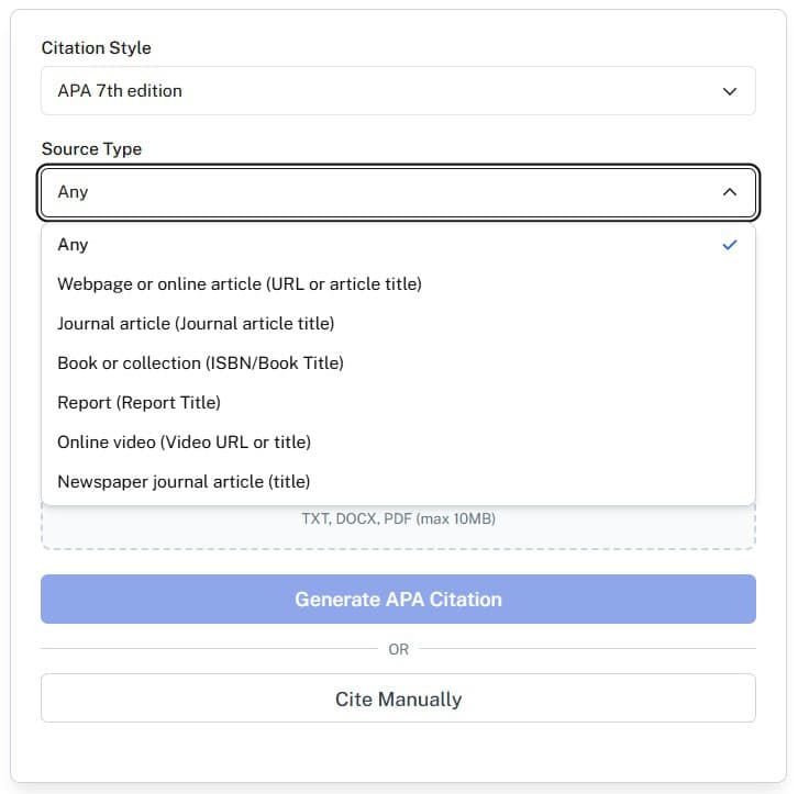 Wie man Quellen mit einem APA-Zitiergenerator zitiert apa zitiergenerator anleitung