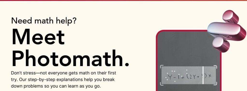 Photomath Review for Students: Is It the Best Option? 2 Screenshot of Photomath app