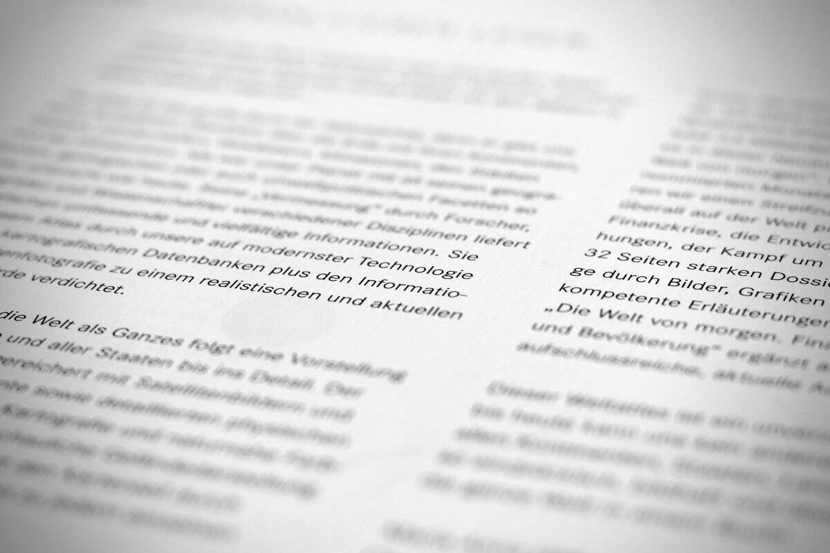 Close up shot of a book