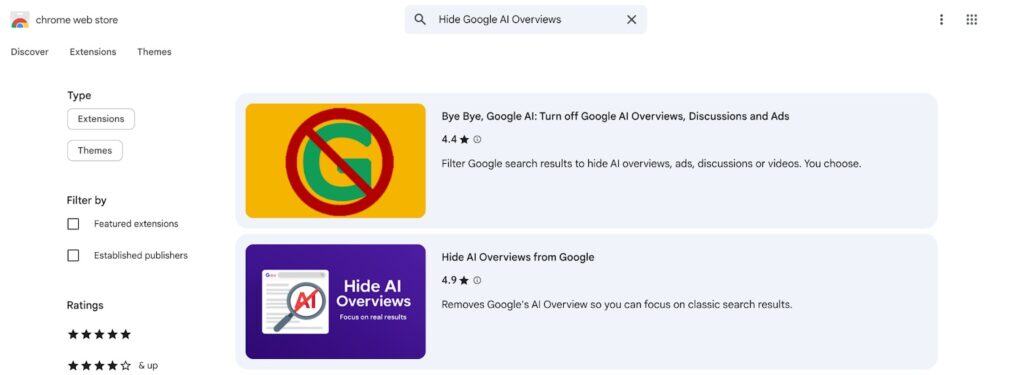 Como Desactivar Google AI Overview: Solución paso a paso cómo desactivar google ai overview