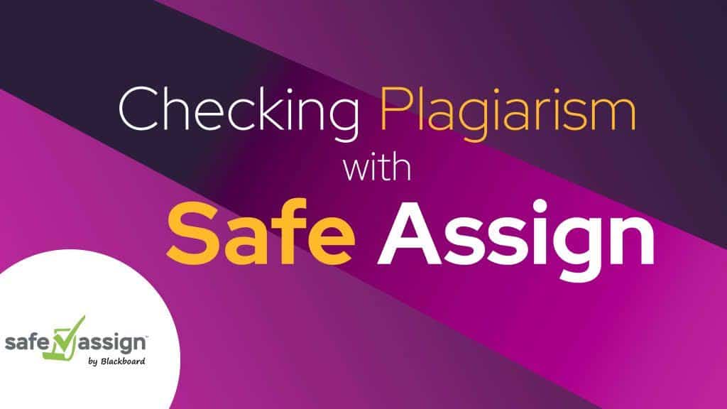 SafeAssign Plagiarism Checker Review: Is It Reliable safeassign plagiarism checker review