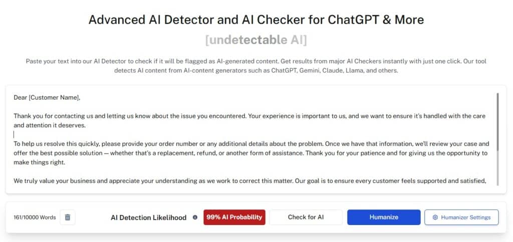 Análise da Sapling AI: Exatidão e recursos explicados 9 Revisão do Sapling AI: Exatidão e recursos explicados sapling ai review
