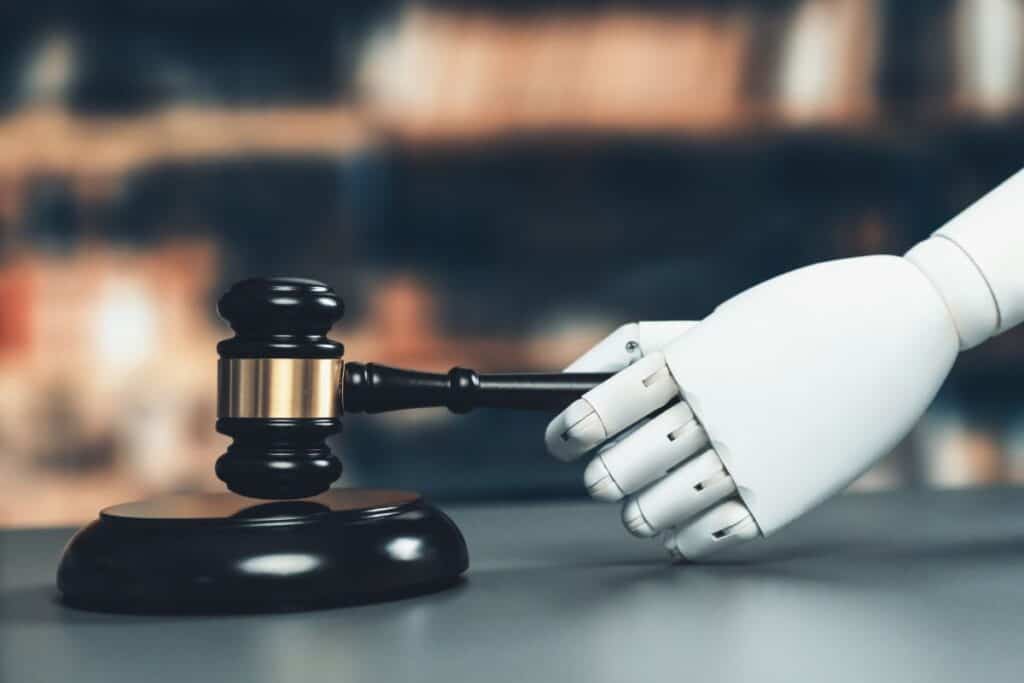 Entendendo e evitando os falsos positivos da detecção de IA 6 Concept of future and fair justice system