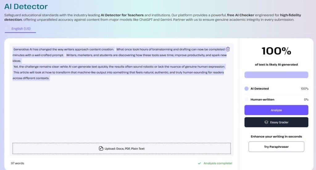 Avis sur EduWriter AI : quel est son niveau de précision et d'utilité pour les dissertations ? Avis sur EduWriter AI