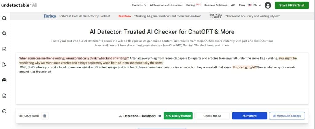 Natural Write AI Review: Can It Fool AI Detectors? natural write ai