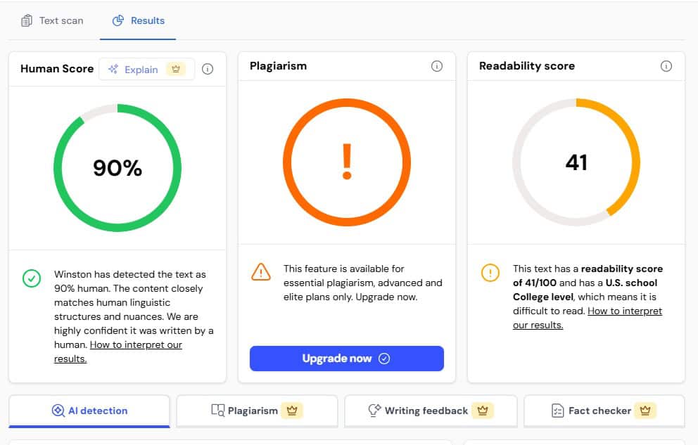 Winston AI Review: Can It Accurately Detect AI-Written Text? winston ai review