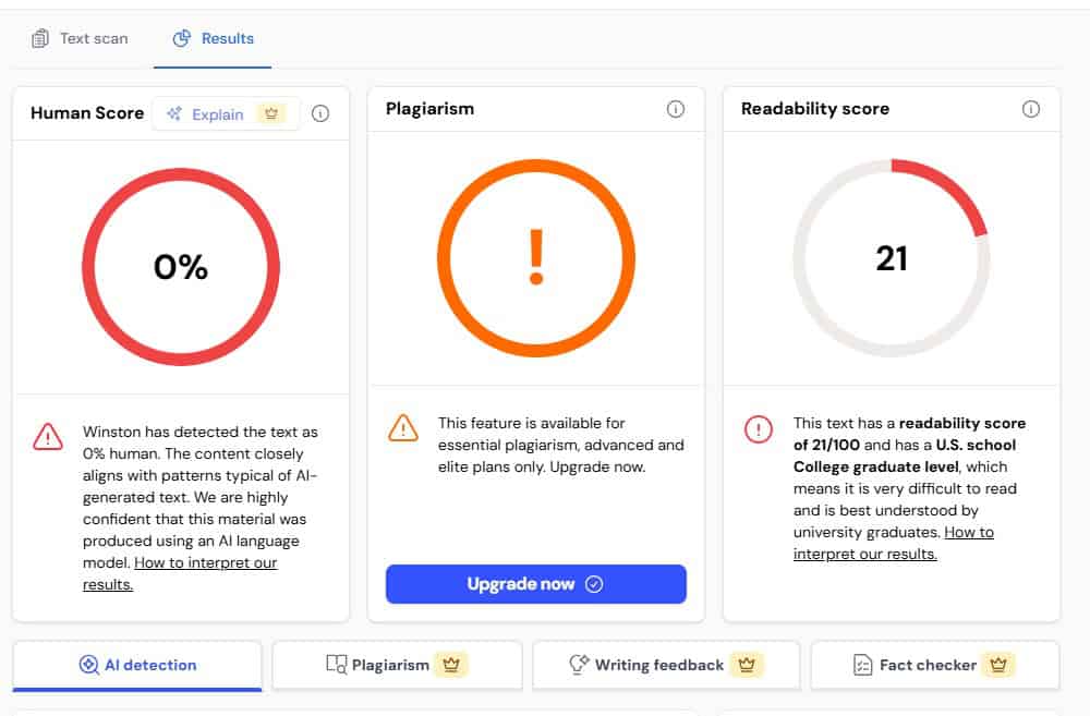 Winston AI Review: Can It Accurately Detect AI-Written Text? winston ai review