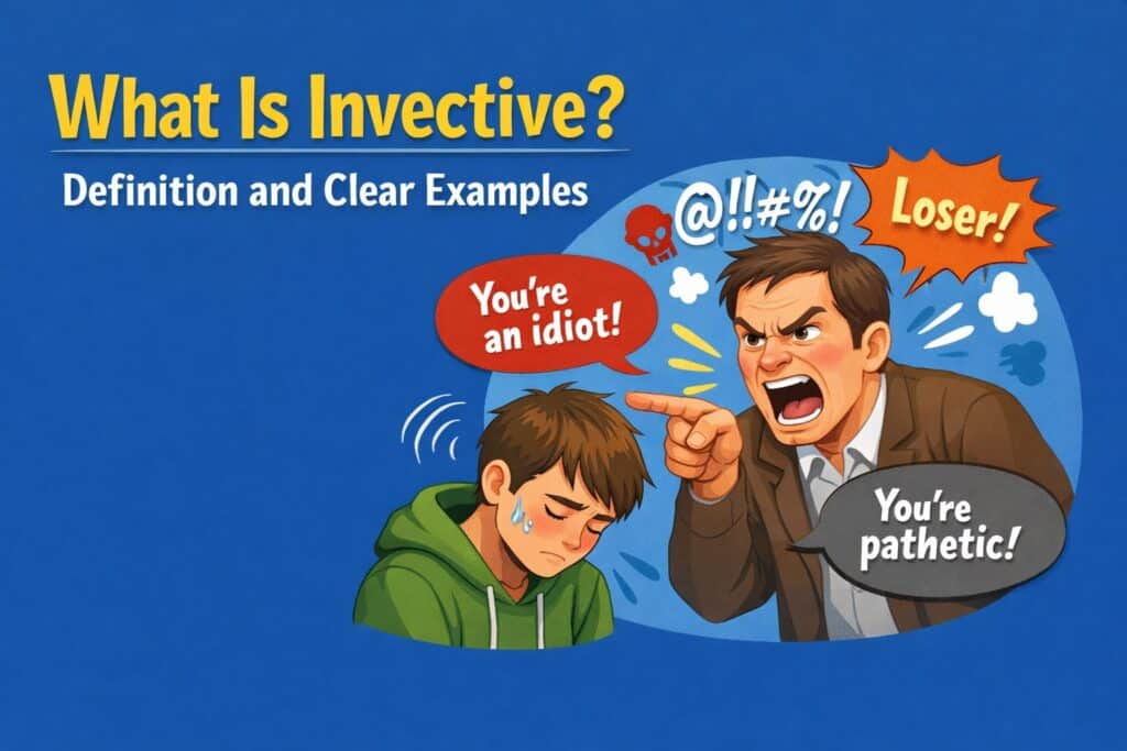 Che cos'è l'invettiva? Definizione ed esempi chiari 2 Significato e esempi di invettiva illustrati nel testo