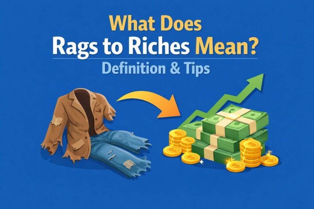 What Does Rags to Riches Mean? Definition & Tips rags to riches