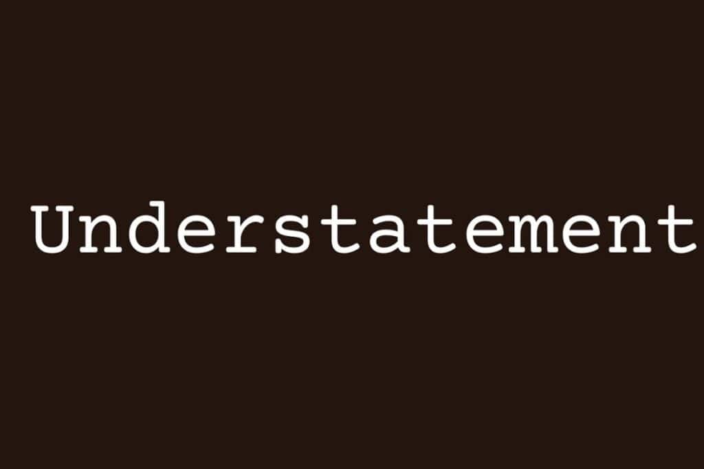 understatement word