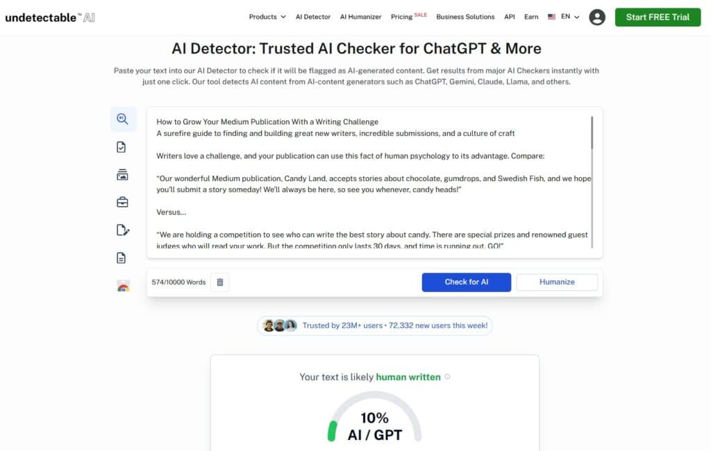 What Is the Most Accurate AI Detector in 2026? (Tested & Ranked)
