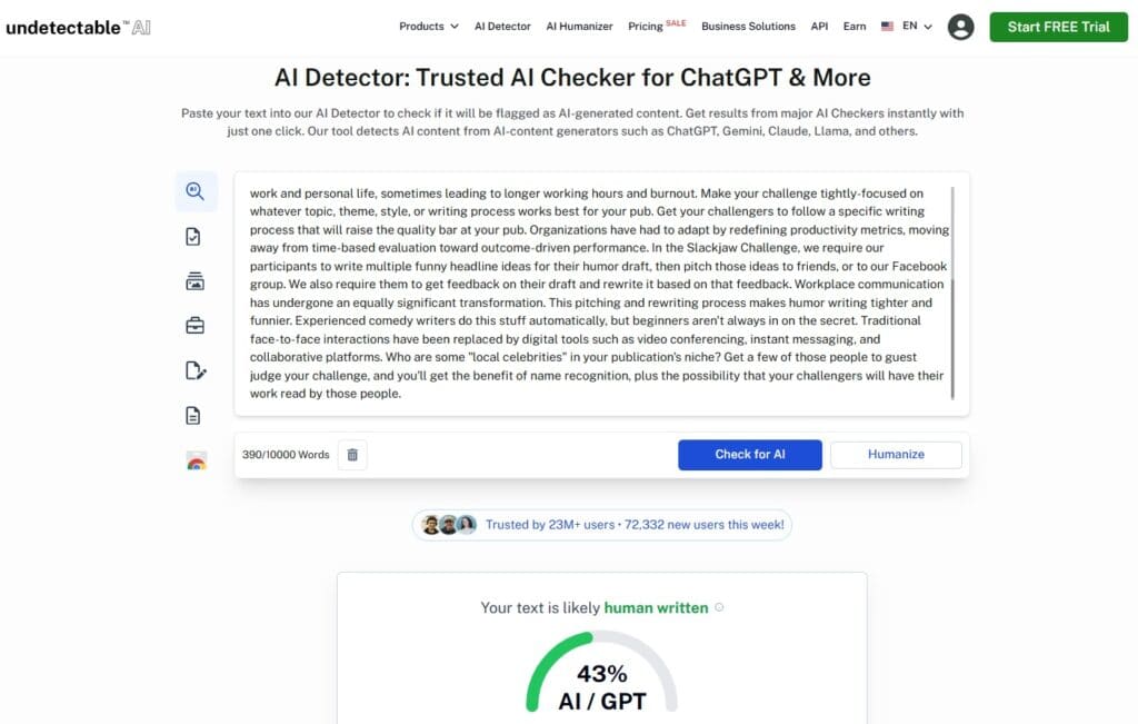 What Is the Most Accurate AI Detector in 2026? (Tested & Ranked)